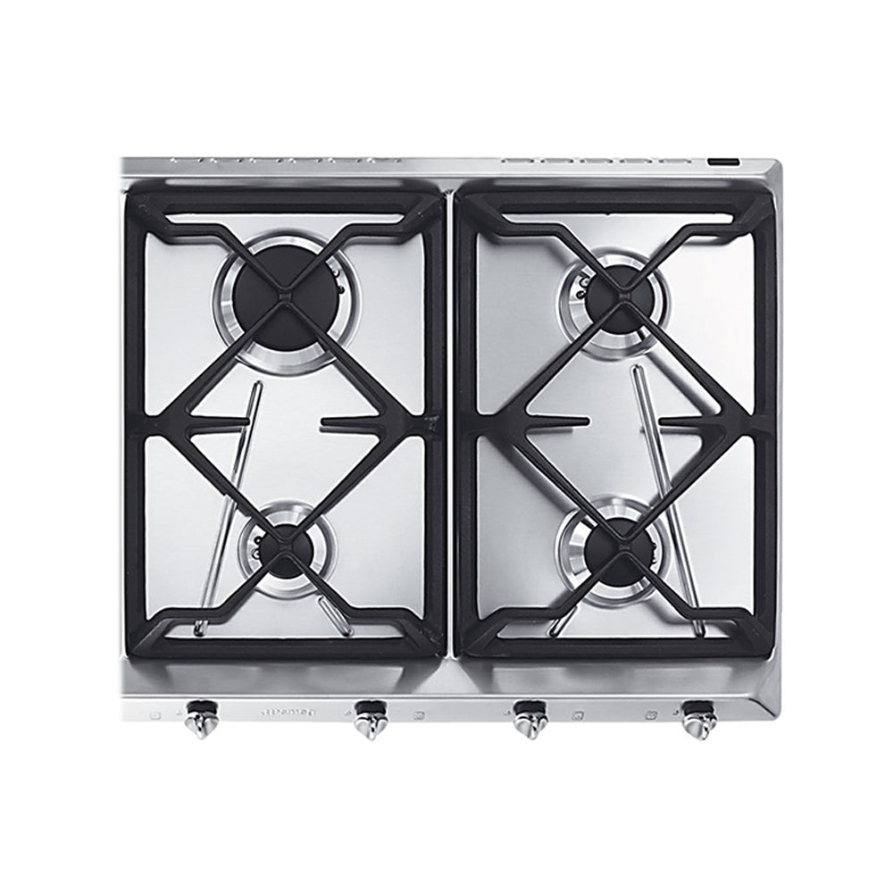 Smeg CIR597X5 90cm Gas Top Mount Cooktop at APPLIANCE GIANT