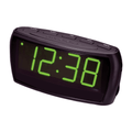 Lenoxx CR85 AM/FM Clock Radio - Black, Image 1