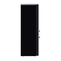 CHiQ 231L Bottom Mount Fridge Black CRBM229NB, Side view