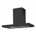 Chef CRC914DB 90cm Canopy Rangehood Black, Front view