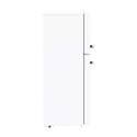 CHiQ 202L Top Mount Fridge White CRTM196NW, Side view