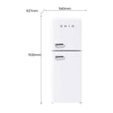 CHiQ 202L Top Mount Fridge White CRTM196NW, Dimensions