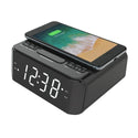 Lenoxx CRW25 Wireless Charging Radio Alarm Clock, Image 2