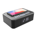 Lenoxx CRW30 Wireless Charging Radio Alarm Clock, Image 2