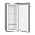 CHiQ CSF188S 190L Upright Freezer, Front right view with door open