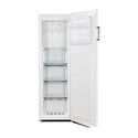 CHiQ 206L Frost Free Upright Freezer White CSF206NW, Front view with door open