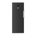 CHiQ 380L Hybrid Fridge Freezer Dark Steel CSH379NBSL2, Front view