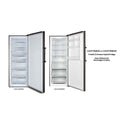 CHiQ CSH379NBSR2 380L Hybrid Fridge Freezer Dark Steel