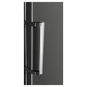 CHiQ CSH379NBSR3 380L Black Steel Right Hinge Hybrid Fridge Freezer