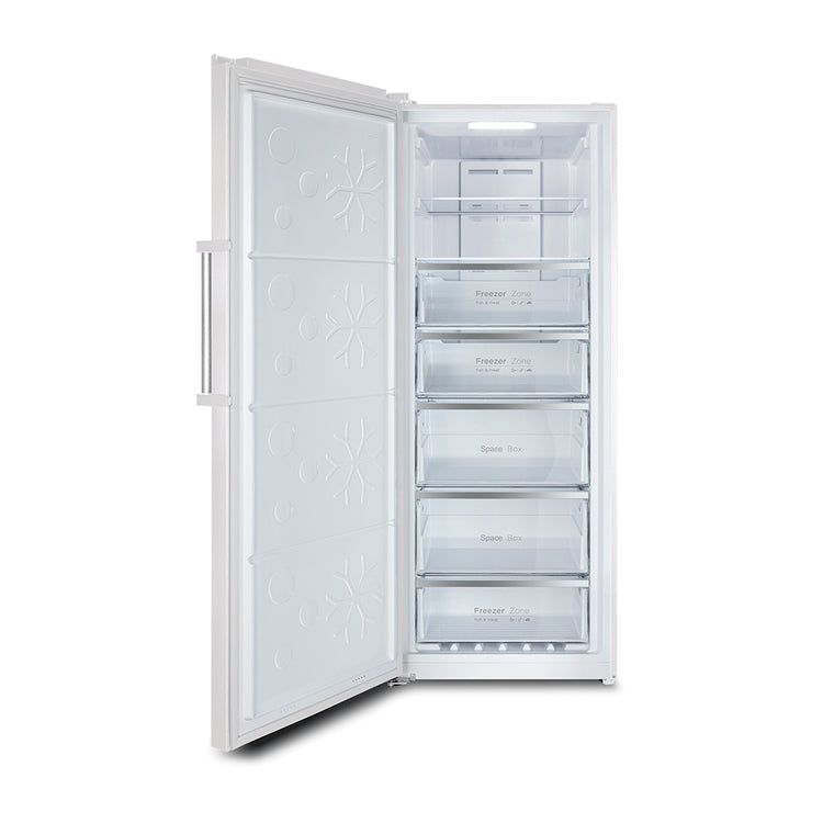 CHiQ CSH380NWL2 380L Frost Free Hybrid Upright Freezer (Left Hinged)