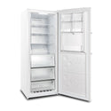 CHiQ 380L Hybrid Fridge Freezer White CSH380NWR2, Front right view with door open