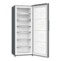 CHiQ 431L Hybrid Fridge Freezer CSH430BR, Front right view with door open