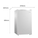 CHiQ CSR125DW 125L Bar Fridge White
