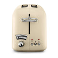 DeLonghi CT02BG Argento Flora Beige 2-Slice Toaster