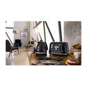 DeLonghi CTJX4003BK Brillante Exclusive 4 Slice Black Toaster