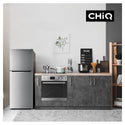 CHiQ CTM200NSS 202L Top Mount Fridge Stainless Steel