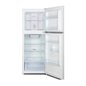 CHiQ 202L Top Mount Fridge CTM202NW, Front view with doors open