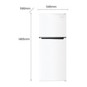 CHiQ 202L Top Mount Fridge CTM202NW, Dimensions