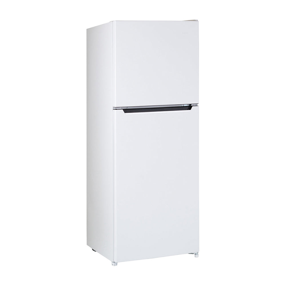 CHiQ CTM216W Top Mount Fridge, Front right view