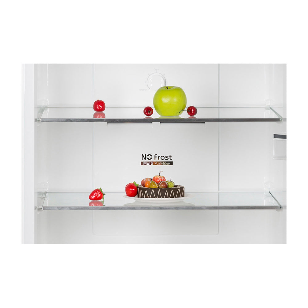 CHiQ CTM216W Top Mount Fridge, Glass shelf view 