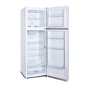 CHiQ 255L Top Mount Fridge White CTM255NW2, Front right view with doors open