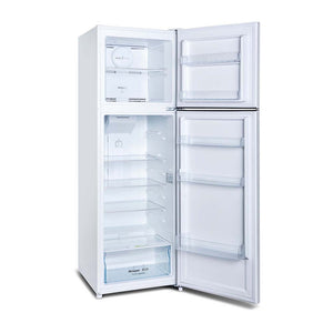 CHiQ 255L Top Mount Fridge CTM255NW, Front right view with doors open