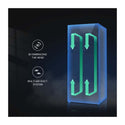 CHiQ 410L Top Mount Fridge Stainless Steel CTM408NSS, Smart cooling technology
