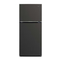 CHiQ 410L Top Mount Fridge Black Steel CTM409NBS, Front view