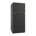 CHiQ 410L Top Mount Fridge Black Steel CTM409NBS, Front right view