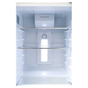CHiQ 435L Top Mount Fridge CTM435W, White, Glass shelf view 