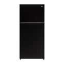 CHiQ 515L Top Mount Fridge Black CTM514NB, Front view