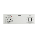 Chef CVE612SA 60cm Electric Built-In Oven Stainless Steel, Control panel view