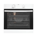 Chef CVE612WA 60cm Electric Built-In Oven White, Front view