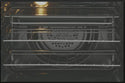 Chef CVE612WA 60cm Electric Built-In Oven White, Grill view