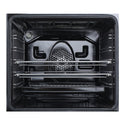 Euromaid CW60 60cm White Electric Oven + Ceramic Cooktop