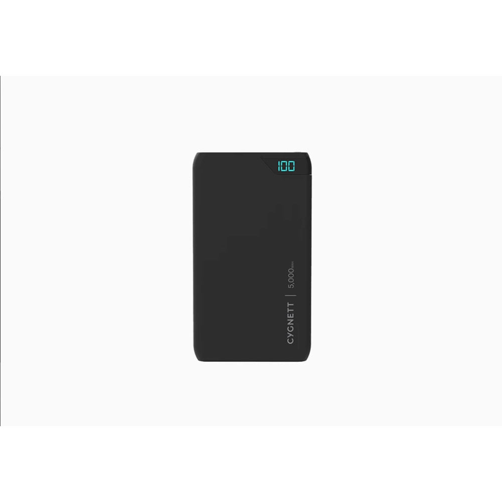 Cygnett CY2499PBCHE 5,000mAh Portable Power Bank in Black