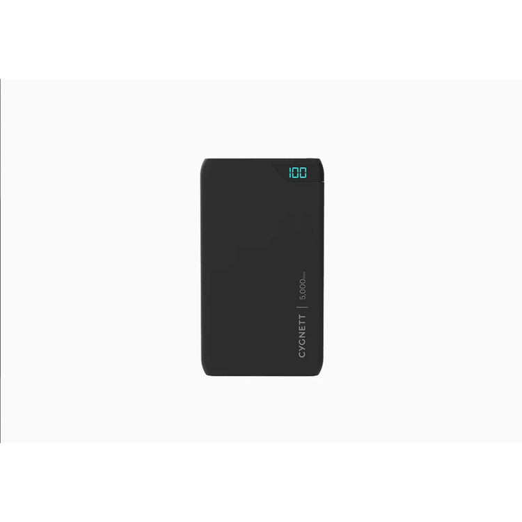 Cygnett CY2499PBCHE 5,000mAh Portable Power Bank in Black