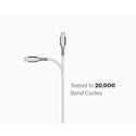 Cygnett CY2689PCCAM Micro USB to USB-A Braided White 2m Cable