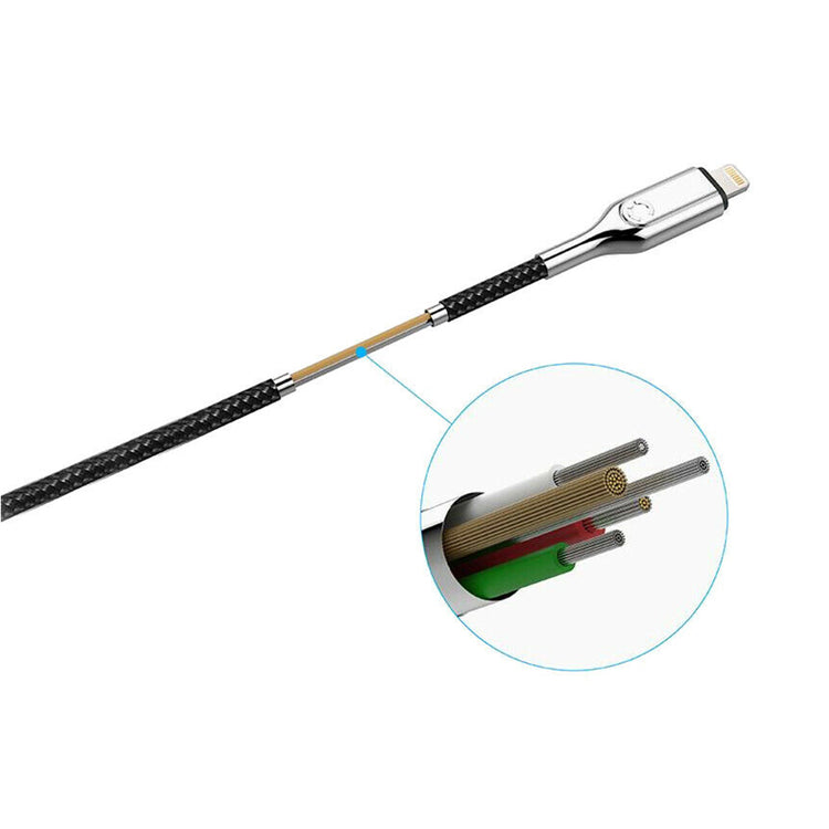 Cygnett CY2799PCCCL Lightning to USB-C Cable Black 1m