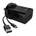 Cygnett CY3081POPLU PowerPlus 18W Wall Charger with USB-C to USB-A Cable