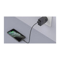 Cygnett CY3083POPLU PowerPlus 12W Wall Charger in Black, Lightning to USB-A Cable