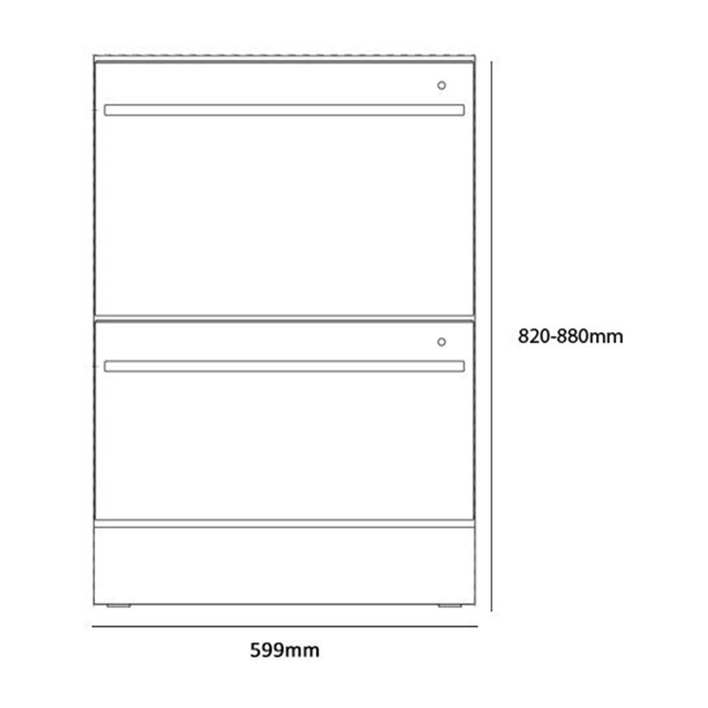 Fisher & Paykel DD60DDFB9 Double DishDrawer Dishwasher