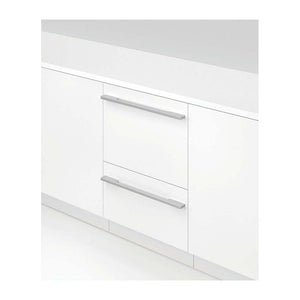 Fisher & Paykel DD60DTX6I1 Integrated Double DishDrawer Dishwasher, Front left view