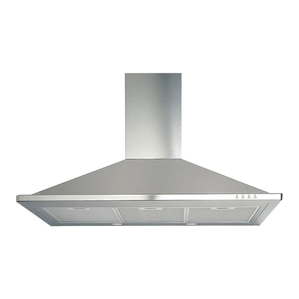 DeLonghi DEBETA90 90 cm Stainless Steel Canopy Rangehood, Front view