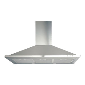DeLonghi DEBETA90 90 cm Stainless Steel Canopy Rangehood, Front view