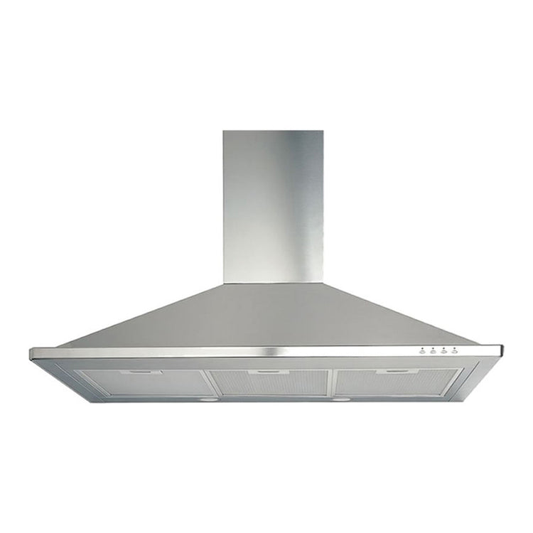 DeLonghi DEBETA90 90 cm Stainless Steel Canopy Rangehood, Front view