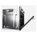 DeLonghi DEL604M 60cm Four Functions Built in Oven, Front right view with door open