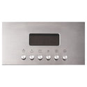 DeLonghi DEL604M 60cm Four Functions Built in Oven, Panel perspective view