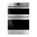 Smeg DOSFA6390X 60cm Classic Thermoseal Double Oven, Front view