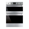 Smeg DOSFA6390X 60cm Classic Thermoseal Double Oven, Front view